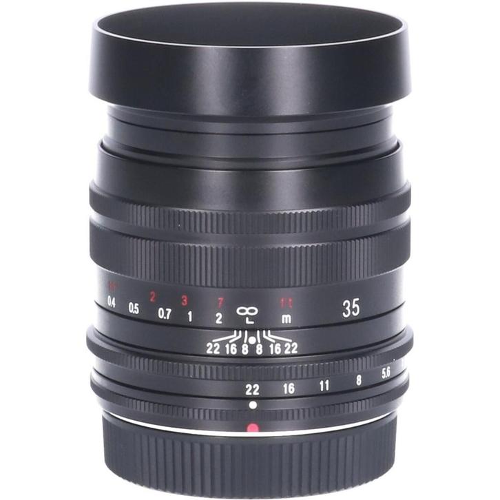Voigtlander Macro APO Ultron 35mm f/2.0 - Fuji X Zwart, Audio, Tv en Foto, Foto | Lenzen en Objectieven, Overige typen, Gebruikt