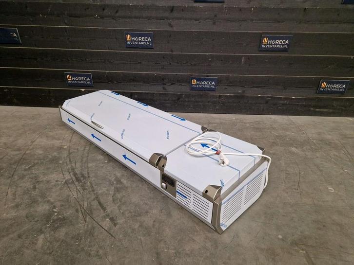 Opzetkoelvitrine | Tefcold | deksel | 150 cm | 230V, Zakelijke goederen, Horeca | Keukenapparatuur, Nieuw zonder verpakking, Bakkerij en Slagerij