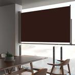 vidaXL Tuinscherm uittrekbaar 140x300 cm bruin, Tuin en Terras, Verzenden, Nieuw