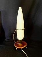 Philips - Louis Kalff - Lampe - glas en teakhout