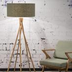 Vloerlamp Kilimanjaro GOOD&MOJO eco-linnen kap bamboe, Ophalen of Verzenden, Nieuw in verpakking