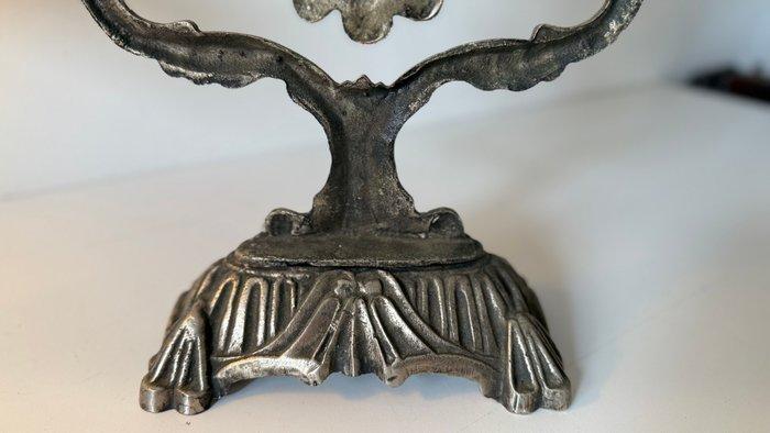 Tafelspiegel- Lipstick - Opaline glas - make-upspiegel, Antiek en Kunst, Curiosa en Brocante