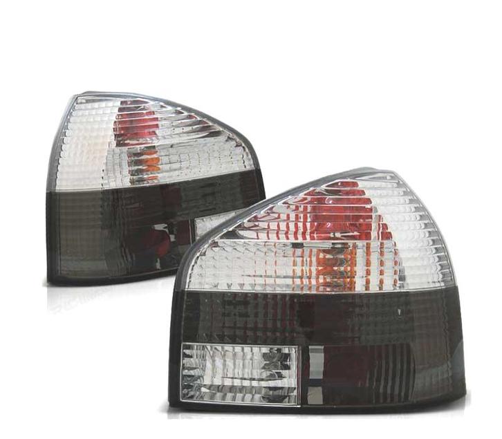 FEUX ARRIÈRE POUR AUDI A3 8L 96-00 HATCHBACK BLANC FUMÉ LEX, Auto-onderdelen, Verlichting, Verzenden
