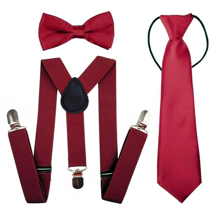 Fako Fashion - Kinder Bretels, Vlinderstrik & Stropdas -, Kinderen en Baby's, Kinderkleding | Overige, Verzenden