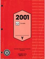 2001 CHEVROLET CORVETTE WERKRPLAATSHANDBOEK ENGELS, Auto diversen, Handleidingen en Instructieboekjes