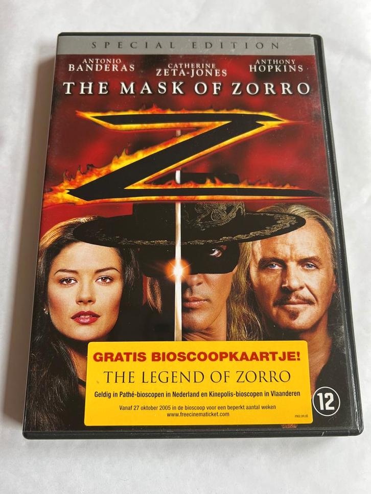 THE MASK OF ZORRO (DVD), Cd's en Dvd's, Dvd's | Overige Dvd's, Gebruikt