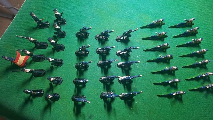 Militaire miniatuur beeldjes - Soldatini militari in metallo, Kinderen en Baby's, Speelgoed | Overig