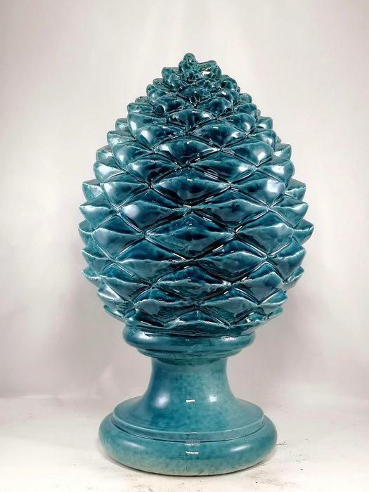 Sculpture, Pigna - 39 cm - Majolique - 2025, Antiek en Kunst, Kunst | Designobjecten