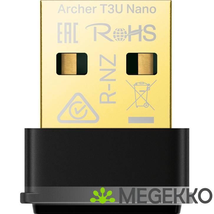 TP-Link Archer T3U Nano WiFi Stick, Computers en Software, WiFi-versterkers, Nieuw, Verzenden