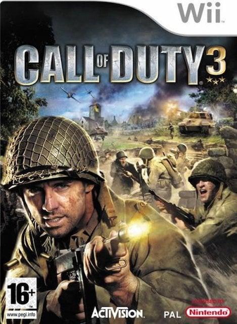 Call of Duty 3 (Wii Games) (Nintendo Wii), Games en Spelcomputers, Games | Nintendo Wii, Zo goed als nieuw, Ophalen of Verzenden