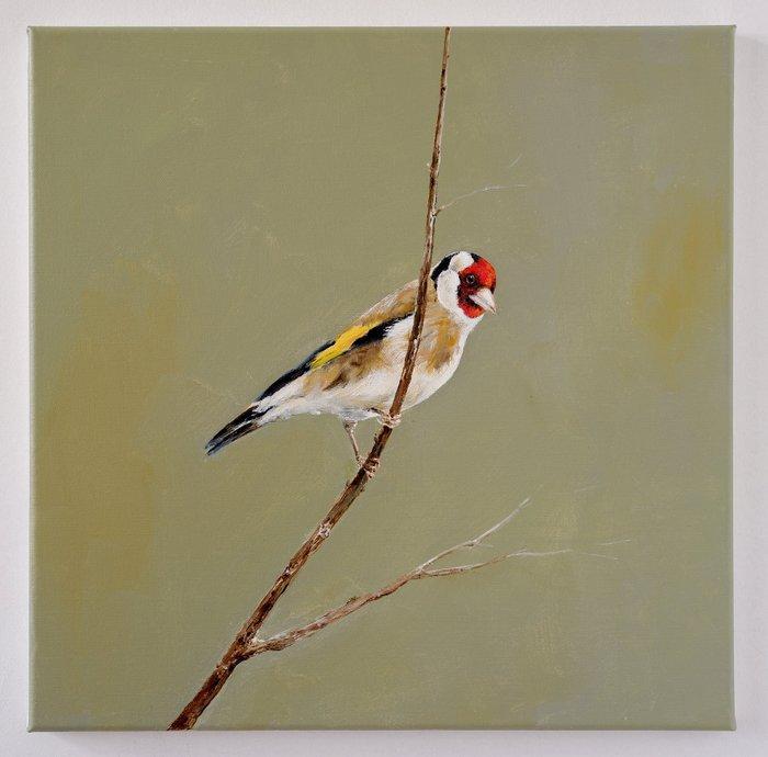 Matthieu van Riel - Distelvink, Antiquités & Art, Art | Peinture | Moderne