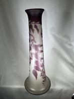 Emile Gallé - Vase - Verre - H. 47 cm, Antiek en Kunst