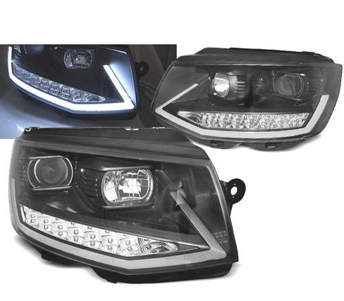 Phares Pour Volkswagen Vw T6 15-19 Tube Light Led Drl Cligno, Auto-onderdelen, Verlichting, Verzenden