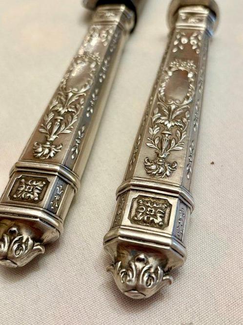 Emile Puiforcat - Houtwerkset Louis XVI, Antiek en Kunst, Antiek | Zilver en Goud