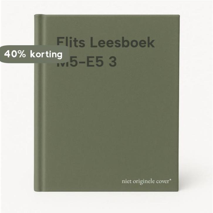 Flits Leesboek M5-E5 3 9789001881122, Boeken, Schoolboeken, Gelezen, Verzenden
