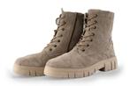 Veterboots in maat 43 Beige | 5% extra korting, Kleding | Dames, Verzenden, Beige, Overige typen, Zo goed als nieuw