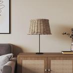 vidaXL Lampenkap Ø45x28 cm wicker bruin, Verzenden, Nieuw