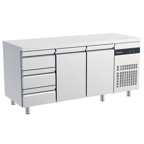 Koelwerkbank | 420L | 2 Deuren  (1/1 GN) + 3 Laden |, Zakelijke goederen, Horeca | Keukenapparatuur, Nieuw in verpakking, Verzenden