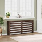 vidaXL Radiatorombouw 175x20x82 cm bewerkt hout bruin, Verzenden, Nieuw