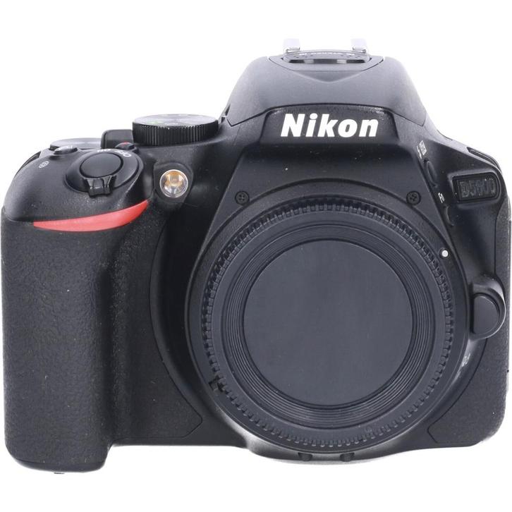 Tweedehands Nikon D5600 Body Zwart CM4409, Audio, Tv en Foto, Fotocamera's Digitaal, Gebruikt, Nikon, Ophalen of Verzenden