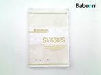 Instructie Boek Suzuki SV 650 2005-2006 (SV650 SV650N, Motoren, Verzenden, Gebruikt