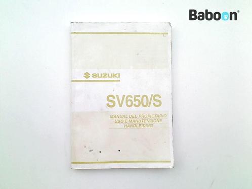 Instructie Boek Suzuki SV 650 2005-2006 (SV650 SV650N, Motoren, Onderdelen | Suzuki, Gebruikt, Verzenden