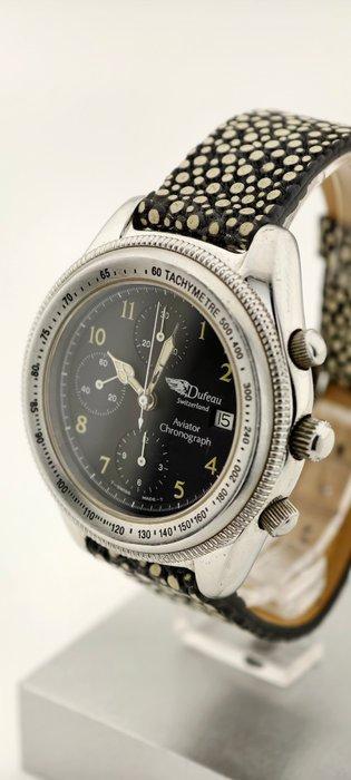 Dufeau - Wright Bros. Pilot Chronograph - 635 - Heren -, Handtassen en Accessoires, Horloges | Heren