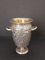 FRAGET WARSZAWIE - Vase - Bronze argenté, Antiek en Kunst