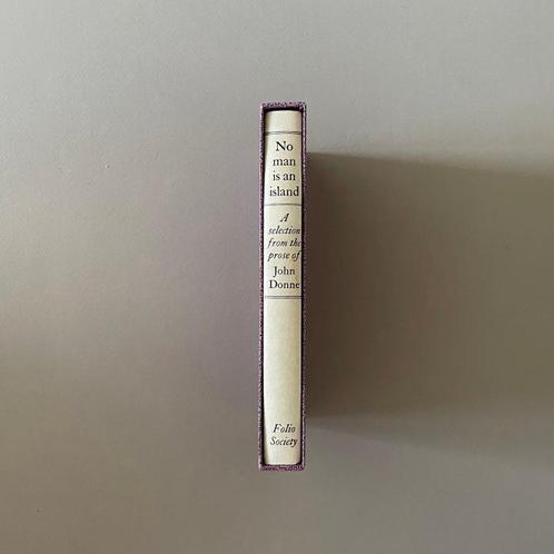 John Donne - No Man is an Island – A Selection from the, Antiek en Kunst, Antiek | Boeken en Manuscripten
