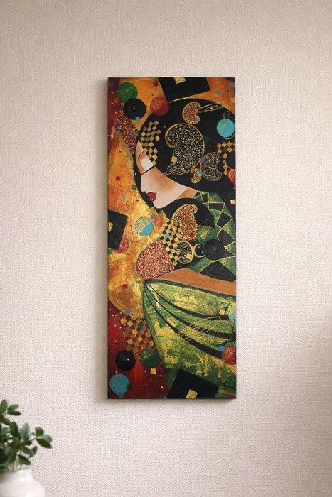 Marek Wierchuszko - Angel in black, Antiek en Kunst, Kunst | Schilderijen | Modern