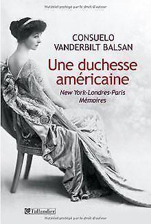 Une duchesse américaine : New York-Londres-Paris ...  Book, Boeken, Overige Boeken, Gelezen, Verzenden