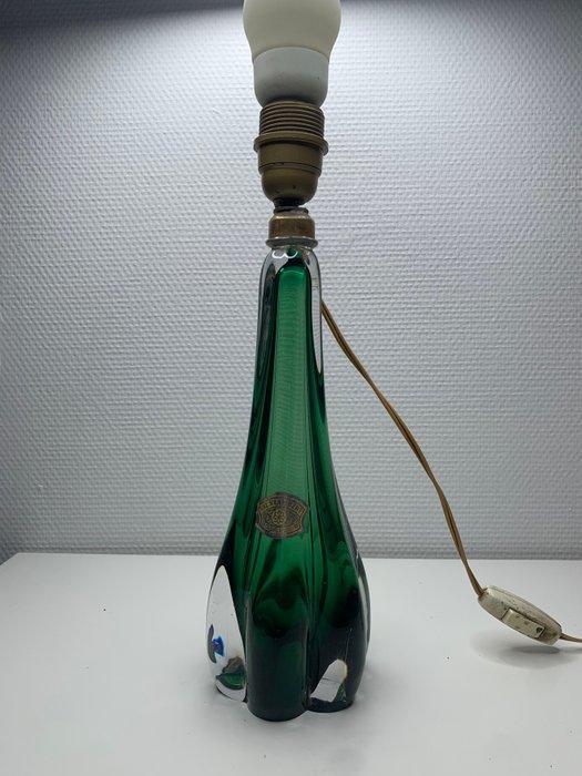 Val Saint Lambert - Lampe de table - Cristal, Antiquités & Art, Antiquités | Éclairage