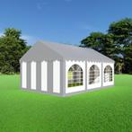 Partytent 4x6  PVC - Premium | Grijs dak | Grijswitte, Tuin en Terras, Nieuw, 5 tot 8 meter, Verzenden, 4 tot 6 meter