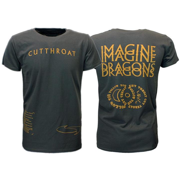 Imagine Dragons Cutthroat Symbols T-Shirt - Officiële, Kleding | Heren, T-shirts
