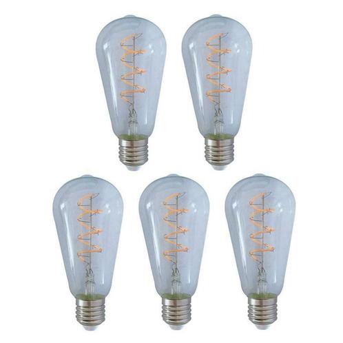 AANBIEDING Voordeelpak 5 stuks LED Filament Edison lamp, Huis en Inrichting, Lampen | Losse lampen, Nieuw, E27 (groot), Verzenden