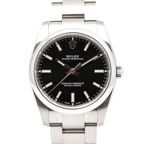 Rolex Oyster Perpetual 34 114200 uit 2020, Handtassen en Accessoires, Horloges | Dames, Verzenden