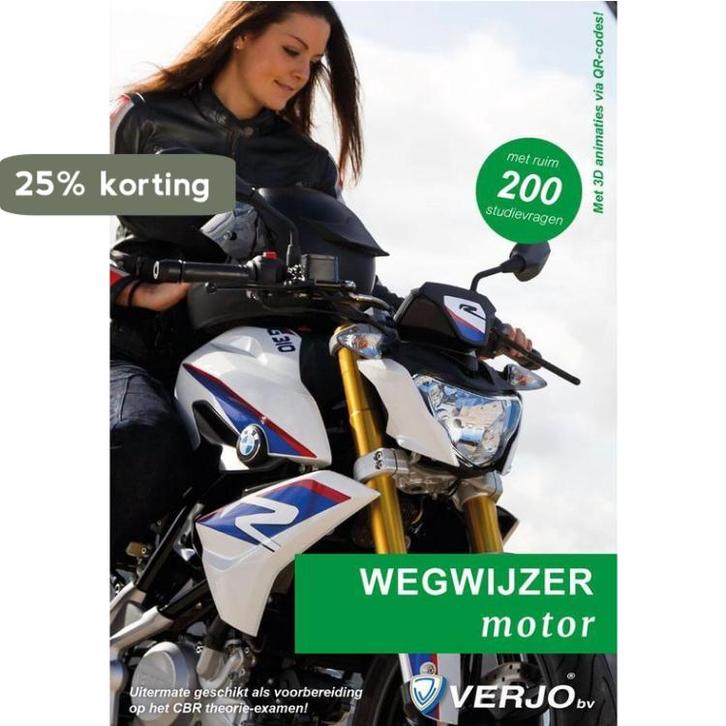 Motorfiets, wegwijzer in het verkeer / Verkeerswegwijzer, Boeken, Techniek, Gelezen, Verzenden