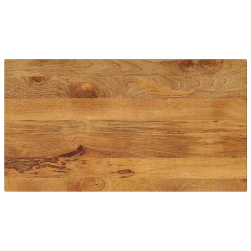 vidaXL Tafelblad rechthoekig 110x60x3,8 cm massief mangohout, Huis en Inrichting, Tafelonderdelen, Nieuw, Verzenden