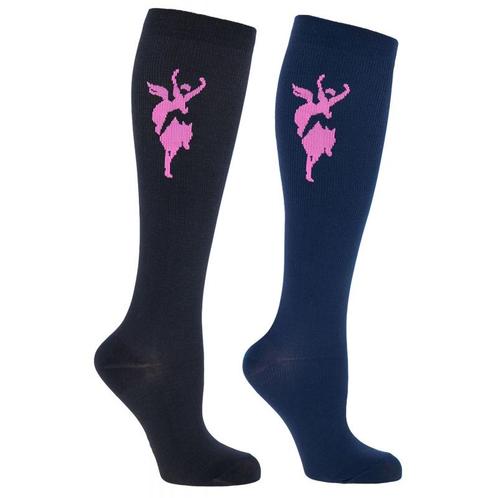 Compressie-paardrijkous. janne black/darknavy, 2-dlg, 40-42, Services & Professionnels, Animaux | Chevaux | Soins, Garde & Dressage