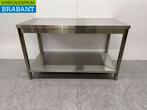 HCB RVS Werktafel Tafel Basic-line 140 x 70 x 85 cm Horeca, Ophalen of Verzenden, Nieuw in verpakking