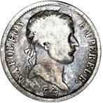 Frankrijk. Napoléon I (1804-1814). 2 Francs 1811-I, Limoges