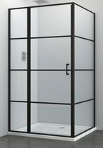 SALE - Rana 120 x 90 -  Mat zwart - Douchecabine  -, Doe-het-zelf en Bouw, Ophalen of Verzenden, Nieuw