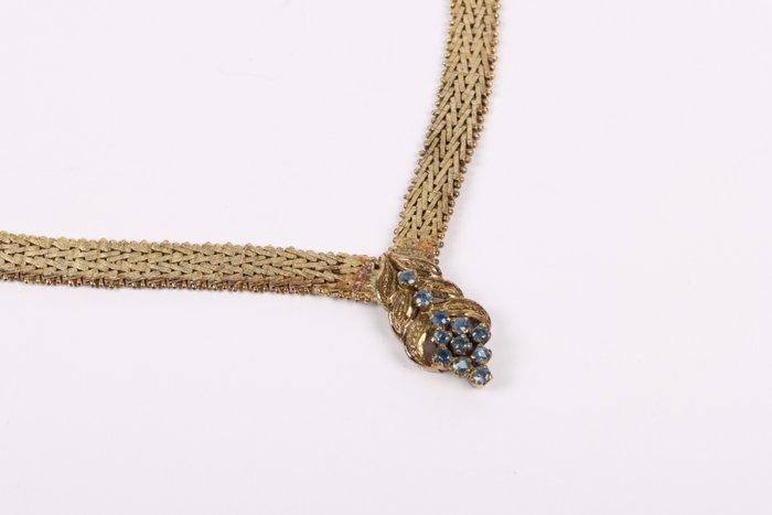 Zonder Minimumprijs - 3-delige sieradenset Verguld, Zilver -, Handtassen en Accessoires, Antieke sieraden