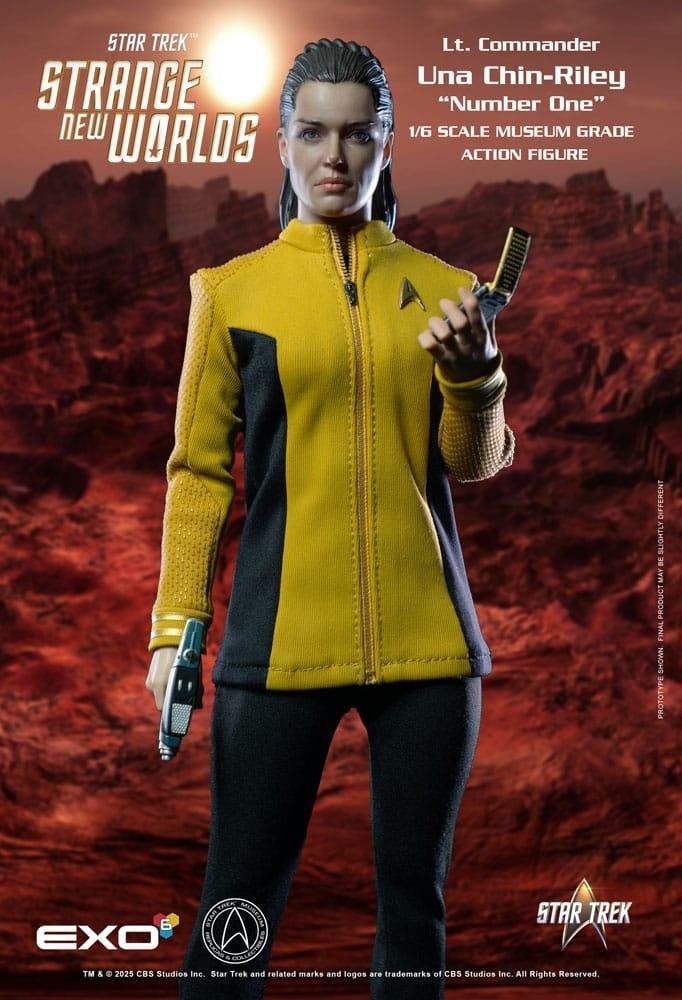 Star Trek: Strange New Worlds Action Figure 1/6 Lt. Com Una, Verzamelen, Film en Tv, Ophalen of Verzenden