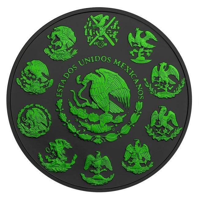 Mexico. 1 Onza 2023 1 oz Mexican Libertad Aztec Calendar, Timbres & Monnaies, Métaux nobles & Lingots