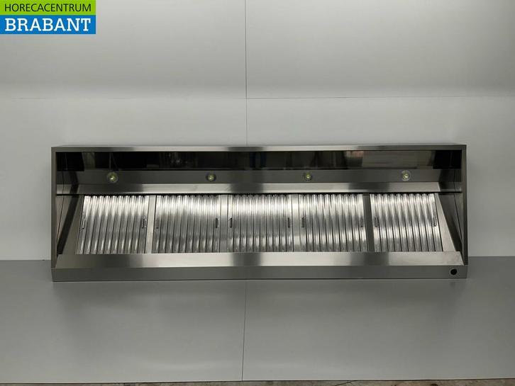 RVS Afzuigkap Dampkap met lamellen filters Premium-line 300, Elektronische apparatuur, Afzuigkappen, Nieuw, Ophalen of Verzenden