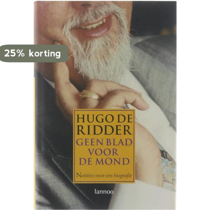 Geen blad voor de mond 9789020945331 H. De Ridder, Livres, Économie, Management & Marketing, Envoi