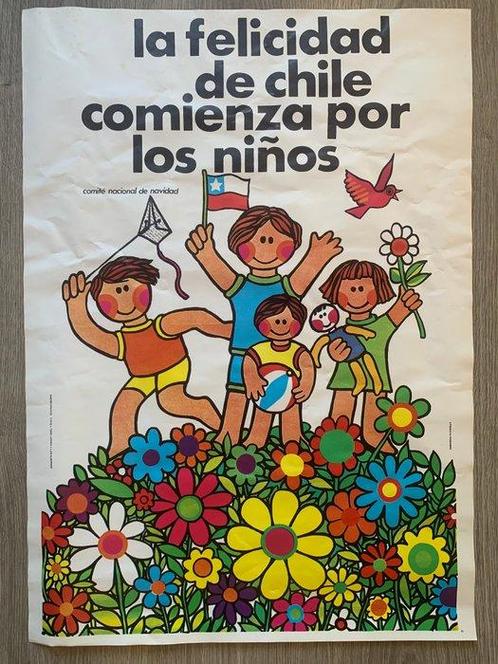 Fernandez Pop Art - 2 x posters Rivoluzione Cilena - Années, Antiek en Kunst, Kunst | Tekeningen en Fotografie