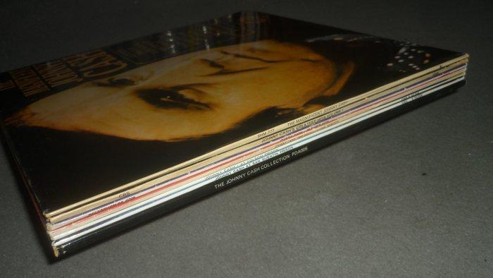 Johnny Cash - Lot of 7 albums incl. Double - Diverse titels, Cd's en Dvd's, Vinyl Singles