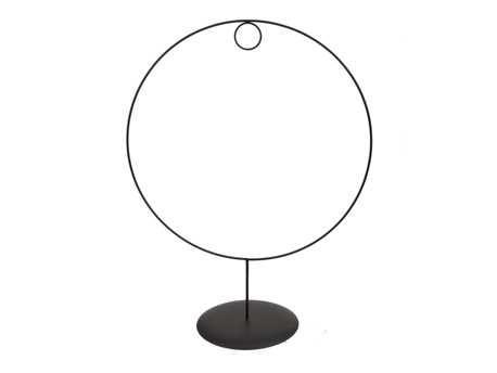 Metalen frame ring op voet ø 40 x 51 cm voor bloemschikken, Huis en Inrichting, Woonaccessoires | Kunstplanten en Kunstbloemen